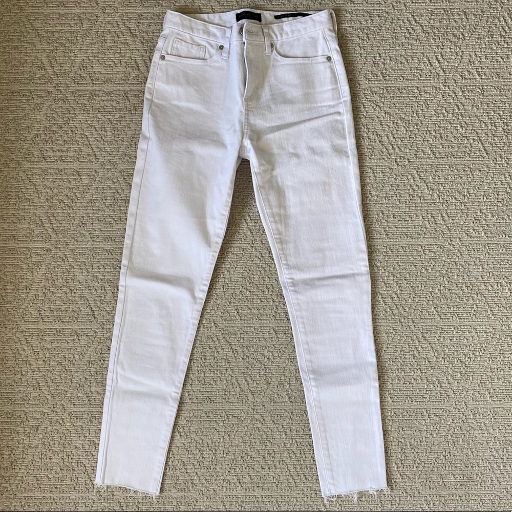 Banana Republic Mid-Rise Skinny size 27 White Jeans